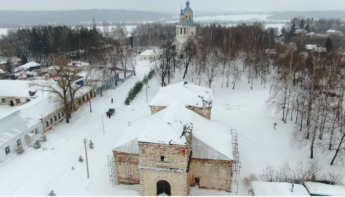 Курмыш с высоты птичьего полёта