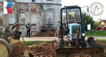 Видео о ходе строительных работ в Курмышском краеведческом музее