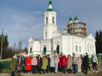 Нижегородские и гагинские паломники посетили Бортсурманы и Курмыш