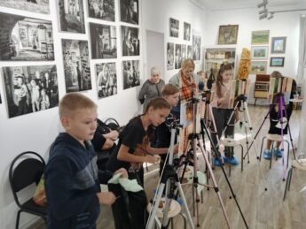 Осенний мастер-класс под руководством чебоксарских художниц