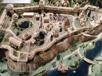 Оживший Курмыш на макете курмышской крепости