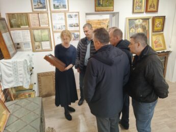 Подключение газа в Покровском храме и приём почётных гостей в курмышском музее